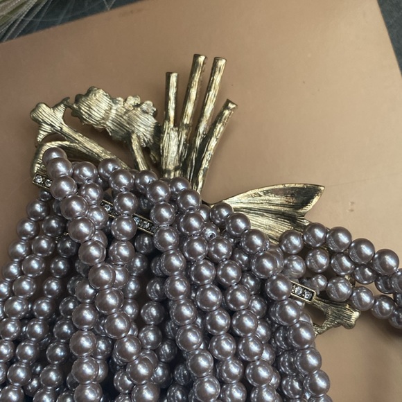 NWT! HEIDI DAUS® “Best in Bows" Beaded Crystal Multi-Strand Bow Necklace - Picture 13 of 17